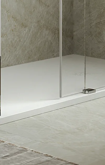 Plato de ducha: Plato Ducha Evol / Evolution Solidstone Blanco — Marzzo