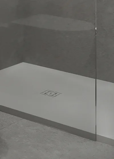 Plato de ducha: Plato Ducha Evol / Evolution Solidstone Blanco — Marzzo
