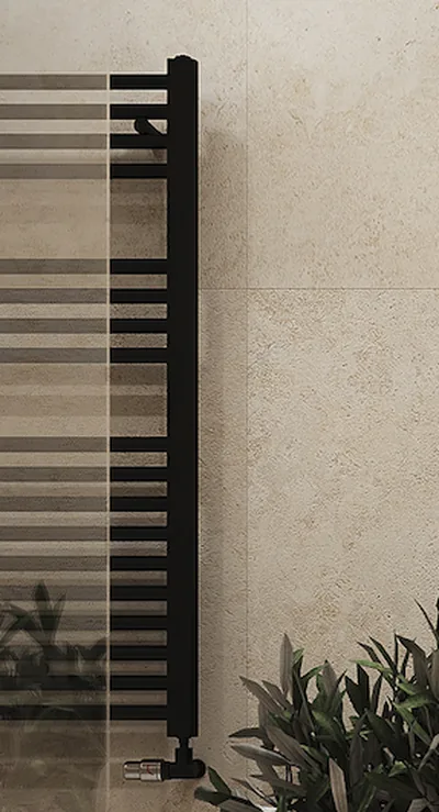 Radiador toallero: Aura Pbebz-120-050/Mq Radiador Toallero 1300X500Mm Electrico (750W) — Zehnder